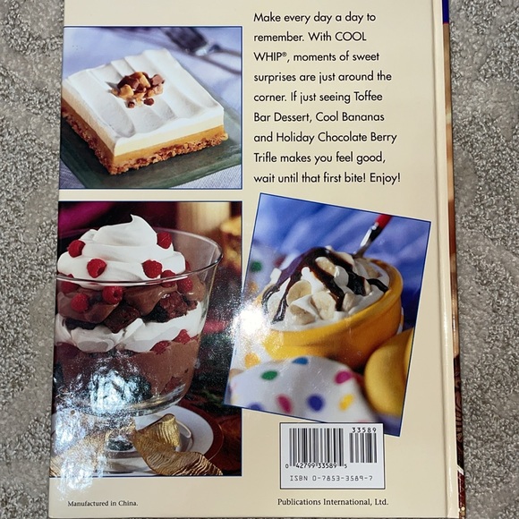 Celebrate With Cool Whip Cookbook - Picture 3 of 7
